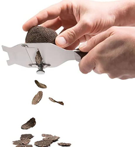 Stainless Steel Multifunction Wooden Handle Slicer Truffles Grater Chocolate Cutter Cooking Butter Cheese Kitchen Tool