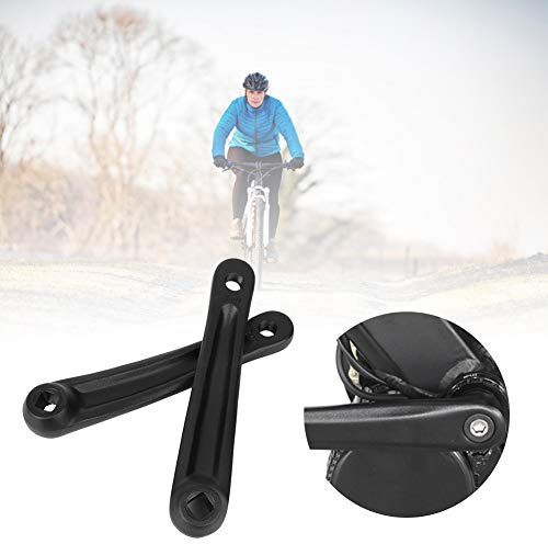 Cykelvevar, cykelvevarm, cykelvev, vevsatser för cyklar, spinnande cykelvevarm, elcykelvev, vevarm vevparti 180 mm, 1 par tåliga vevarmar