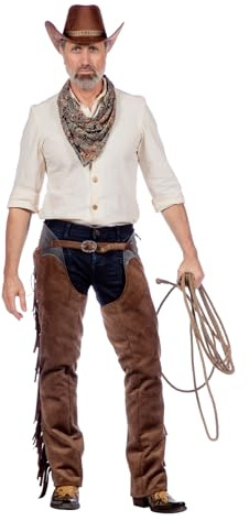 WILBERS & WILBERS 330450 Sheriff Jesse Cowboy hattar av högsta kvalitet för karneval, westernfest huvudbonader