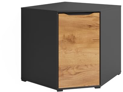 Vicco Sideboard Ruben, Chêne de Force doré, 78x76.6cm avec Portes, Convient au Rangement des vêtements et des Textiles
