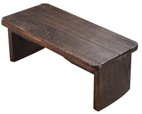 UPWONEC Massivholzmeditierungshocker, Zen-Meditationshocker, Meditationsschuster, Häuslicher Holzhocker, Starke Tragfähigkeit, Tragbarer Meditationshocker