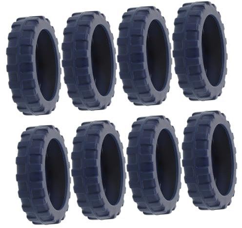 Yardenfun Housse de Roue de Valise Antidérapante en Silicone Lot de 8 Protections de Sol pour roulettes de Bagage Compatibles la Plupart des Valises Réduit Bruit Vibrations