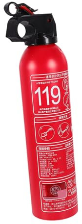 SHINEOFI 620g Estintore Portatile Per Auto Estintore Per Casa Parafiamma Rosso Adatto Sia Per Uso Domestico Che Automobilistico