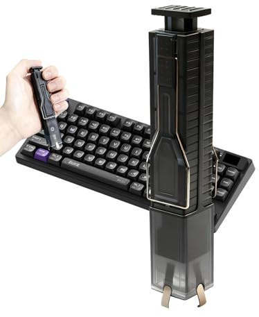 Genérico Extractor De Keycaps Herramienta 2 en 1 con Ajuste de 4 Garras