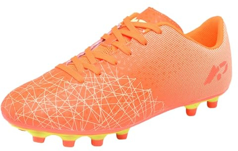 Generisch Chaussures de football pour sol solide, baskets d'extérieur pour chaussures d'entraînement sportives pour tout-petits et adolescents