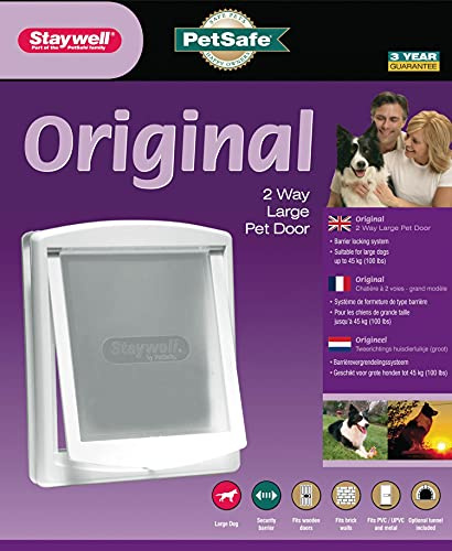Staywell Hundetür 760 weiss