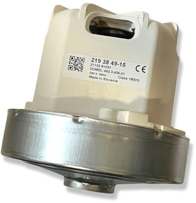 M&M Smartek Motor de aspiradora 2100 WATT para Domel original 463.3.406-21 Turbina de succión Motor de aspiradora Turbina