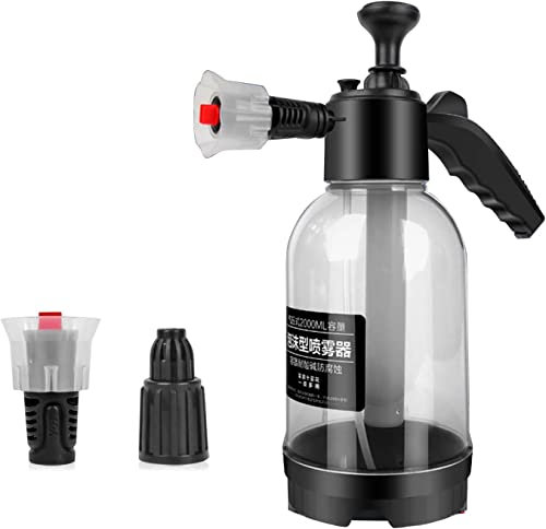 Starnearby Spruzzatore di Schiuma per Auto da 2 Litri Lancia Schiuma Idropulitrice Cannone Schiuma Spruzzatore a Pressione per Lavaggio Auto e Irrigazione Vaso di Fiori