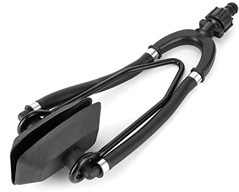 Enjuague de Agua de Motor Fueraborda, Enjuague de Agua de Motor de Barco Fuera de Borda Orejeras Rectangulares Grandes de Alimentación Doble Conexión Rápida Enjuague de Agua Marina