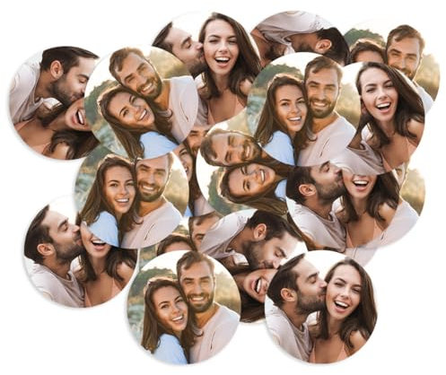 Herz & Heim® Foto-Konfetti mit Ihren eigenen Fotos 440 Stück