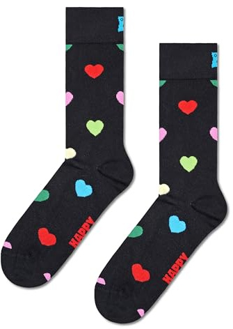 Happy Socks HEART SOCK (DE/NL/SE/PL, Numerisch, 41, 46, Regular, Regular, MEHRFARBIG)