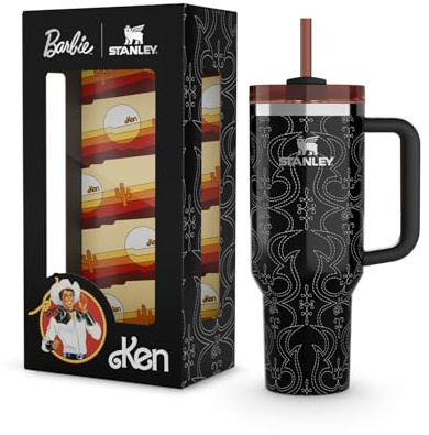 Stanley x Barbie Western Ken Quencher aus den 80er Jahren, 1,2 l
