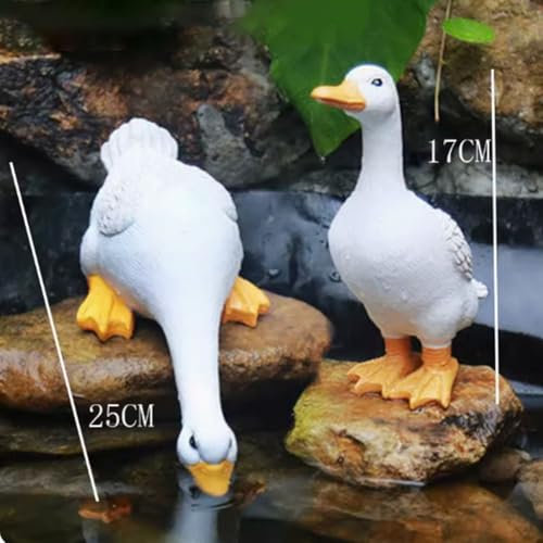 Ästhetisches, realistisches Kunstharzdekor ideal geeignet für Garten- und Teichdekoration (#4)