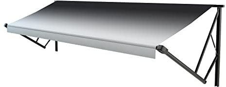 Solera Awning Roller and Fabric Assembly 10' Black/White V000211446