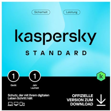 Kaspersky Standard Anti-Virus [1 Gerät - 1 Jahr]