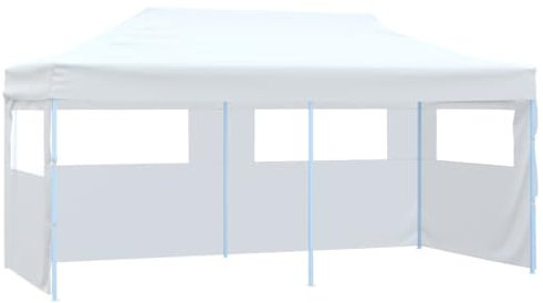 ANNLERA Tenda Pop-Up è Pieghevole Bianco Tende per Esterno Tenda da Giardino Tenda Padiglione Pop Up Gazebo Esterno Resistente Gazebo da Giardino Tende per Gazebo Esterno 291x580x315 cm