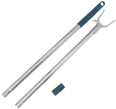 Cabilock Tringle à Linge Rétractable pour Extérieur Support à Vêtements Tringle à Vêtements