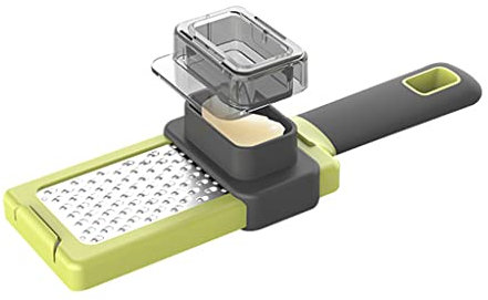 SZYDD Râpe à ail pour fruits et légumes - Râpe à ail française multifonction - Râpe à l'ail - Râpe à l'ail - Raboteuse - Outil de cuisine