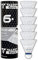 Talbot Torro Unisex Adult Badmintonball Tech 450, Premium Nylonfederball, 6er Dose, Korb:weiß medium, Korb: Weiß-Blau/Mittel, one Size