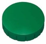 Magnete, farbig sortert Ø 32mm, Haftmagnete für Whiteboard, Kühlschrankmagnet, Magnettafel, Magnetwand, Magnet Rund (30er Pack, grün)