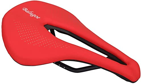 PLATTBK Sillín de Bicicleta de Gel, Asiento de Ciclismo Cómodoy Transpirable Diseño Ergonómico Adecuado para Bicicleta de Montaña y Carretera
