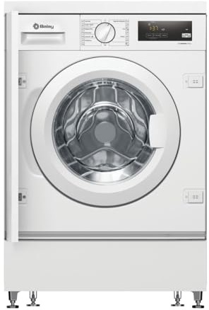 Balay - Lavadora Integrable, 60 cm, Motor ExtraSilencio, AquaControl Plus, Blanco, 3TI979B