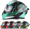ViPER RSV95 Full Face Motorbike Helmets - Motorcycle Helmet for Adults with Drop Down Sun Visor - ECE ACU Certified Bike Riding Protector Helmet