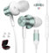 USB C Headphones for Google Pixel 9 Pro 8a 8 7a 6a,In Ear Magnetic USB C Earphones Wired Type C Headphones with Mic for iPhone 16 15 Pro Max Samsung S25 Ultra A55 A16 A35 S24 Ultra S23 S21 POCO X7 Pro