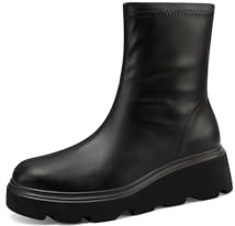 QUEEN HELENA Stivaletti Classici Stivali Bassi Casual Donna X31-95 (Nero, Sistema Taglie Calzature EU, Adulto, Donna, Numero, Media, 37)