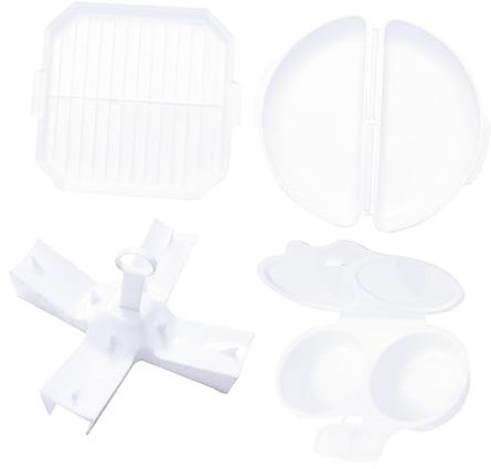 PHENOFICE Kit De Herramientas Para Hornear Vaporera Para Microondas Caja Para Freír Rejilla Para Papas y Para Tocino