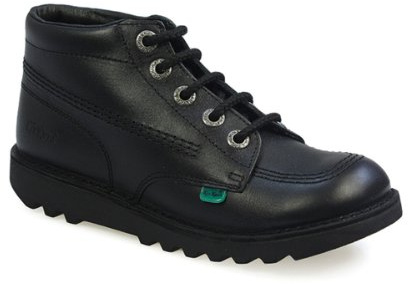 Kickers Men's Kick Hi Classic Ankle Boots | Extra Comfortable | Added Durability | Premium Quality, Black, 9 UK