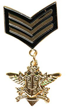 Fenical Brosche Militär Medaille Broschen Pins Militär Pins und Abzeichen Anzug für Männer