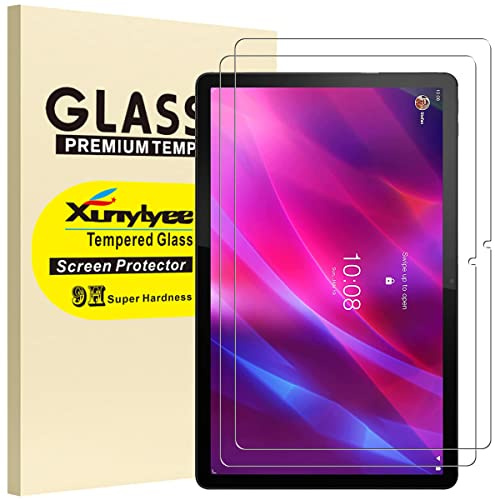XunyLyee [2 Pièces Verre Trempé pour Lenovo Tab P11 Plus TB-J616F, Protection d'écran Glass pour Lenovo Tab P11 TB-J606F (11 Pouces)