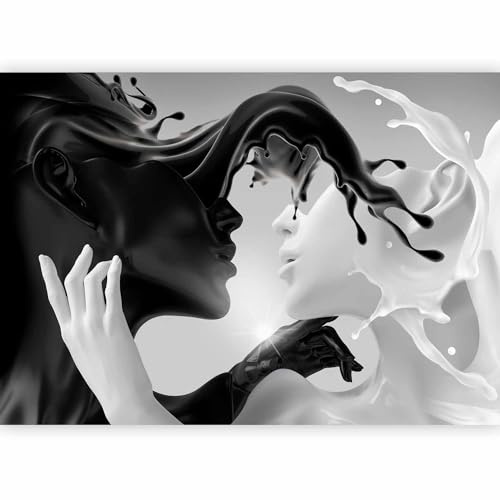 murando - Carta da parati Coffee & Milk 400x280 cm Fotomurali in TNT Murale alla moda Decorazione da Muro XXL Poster Gigante Design Carta per Pareti in Love Pochi Cafe Coffee Astratto h-C-0233-a-a