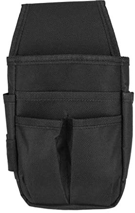 Binnan Borsa da Cintura per Attrezzi,Tasca per Attrezzi Borsa degli Attrezzi Tela Oxford Borsa Porta Attrezzi Nera