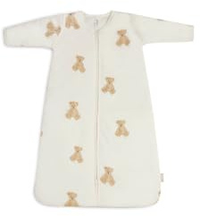 Jollein sovsäck baby – teddy björn – 110 cm – bomull – 2,0 till 3,0 tog – avtagbara ärmar – baby sovsäck – teddy björn tryck