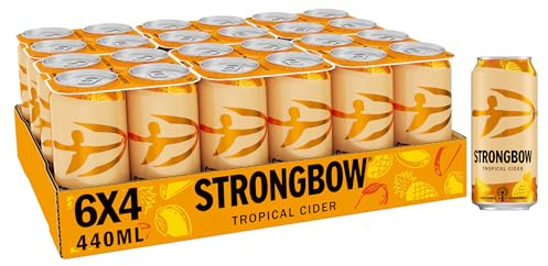Strongbow Tropical Cider 6 x4 x 440ml