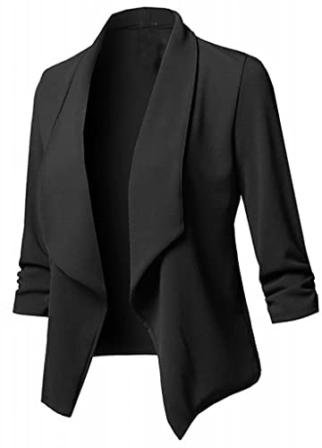 SKFLABOOF Anzug Damen Outfit Damenmode Vintage Leinenblazer Grüner Blazer Kurz Casual Trachtenjacke Damenjacken the Office Stretch Anzug Damenanzug Trenchcoat