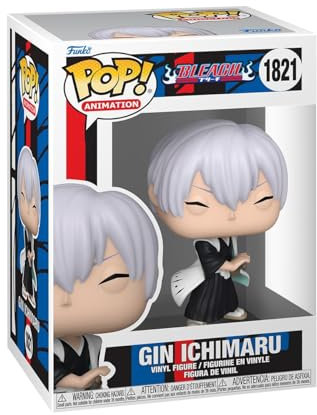 Funko Pop! Animation: Bleach - Gin Ichimaru - Vinyl-Sammelfigur - Geschenkidee - Offizielle Handelswaren - Spielzeug Für Kinder und Erwachsene - Anime Fans - Modellfigur Für Sammler und Display