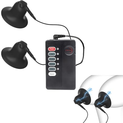 Kutocesy SM Electroshock Succhia Capezzoli Per Donne Uomini Silicone Morsetto Capezzolo Elettrico Masturbazione Stimolazione Giocattoli Del Sesso Per Le Coppie