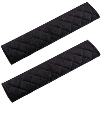 HUVZOR 2pcs protector cinturon coche niños, almohadillas cinturon coche, funda cinturon coche para adulto y niños, protegen hombro y cuello, Almohadillas para Cinturón de Seguridad