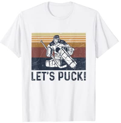 Let's Puck Pun for a Hockey Supporter T-Shirt