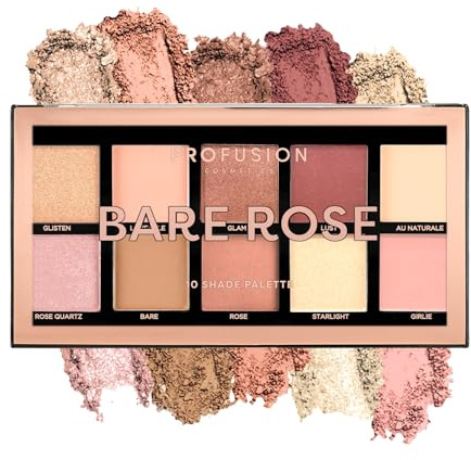 PROFUSION COSMETICS Palette de 10 nuances de rose nue