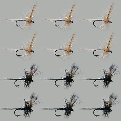 YAZHIDA | Mosca Pesca Mosca Trucha Set | #22#20#18 Gancho Pequeño | (Comparadun)