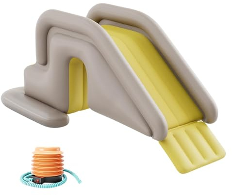 Scivolo Gonfiabile, Scivolo Per Piscina Per Bambini, Scivoli Per Parchi Acquatici Per Bambini, Scivoli Antiribaltamento Per Parchi Acquatici All'aperto, Scivoli D'acqua Per Piscine Gonfiabili, Interra