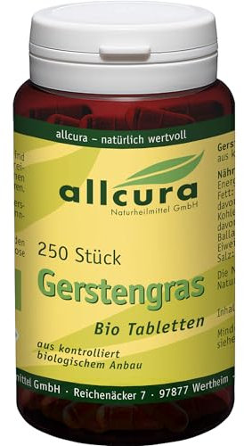 GERSTENGRAS TABLETTEN Bio 250 St
