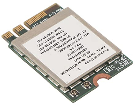 MT7922 Wifi6 Nätverksadapter M.2 NGFF, BT5.2 802.11ax 2.4G 5Ghz Dual Band Ethernet-kort 2400mbps Wifi MU MIMO-nätverkskort för för Windows 10 11 64 Bit Endast