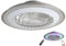 Glowster Ventilador de techo LED Smart CCT+RGB 30W, 3000LM, motor 15W DC, ideal para iluminar y climatizar espacios con múltiples opciones de color.