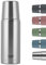 Campo Libre. Jaco® Thermoskanne 1L, 750ml, 500ml I Thermos mit Becher I Unsere Thermosflasche mind. 24h heiß I Isolierkanne mit Doppelwandisolierung ist zu 100% auslaufsicher & recycelter Edelstahl