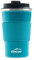 Lacor - 63135 - Ocean Thermoskanne, doppelwandig, BPA-frei, 100% luftdicht, rutschfestes Band, ideal für heiße und kalte Getränke, Rostfreie Säure, 500 ml, Blau